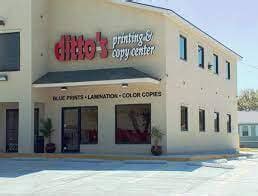 dittos copy center.